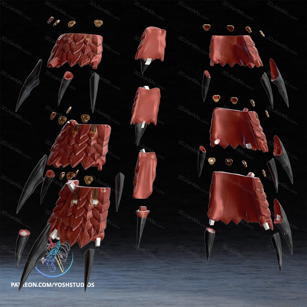 Yosh ‌怪物猎人 雄火龙的盔甲