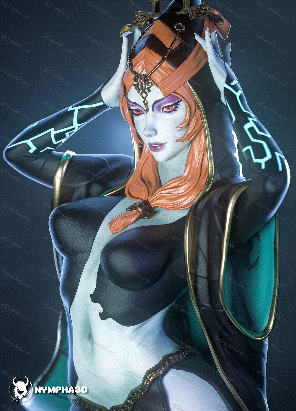 NYMPHA 3D 塞尔达传说 米多娜