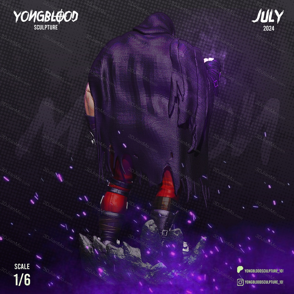 Yongblood Sculpture 街头霸王 将军拜森