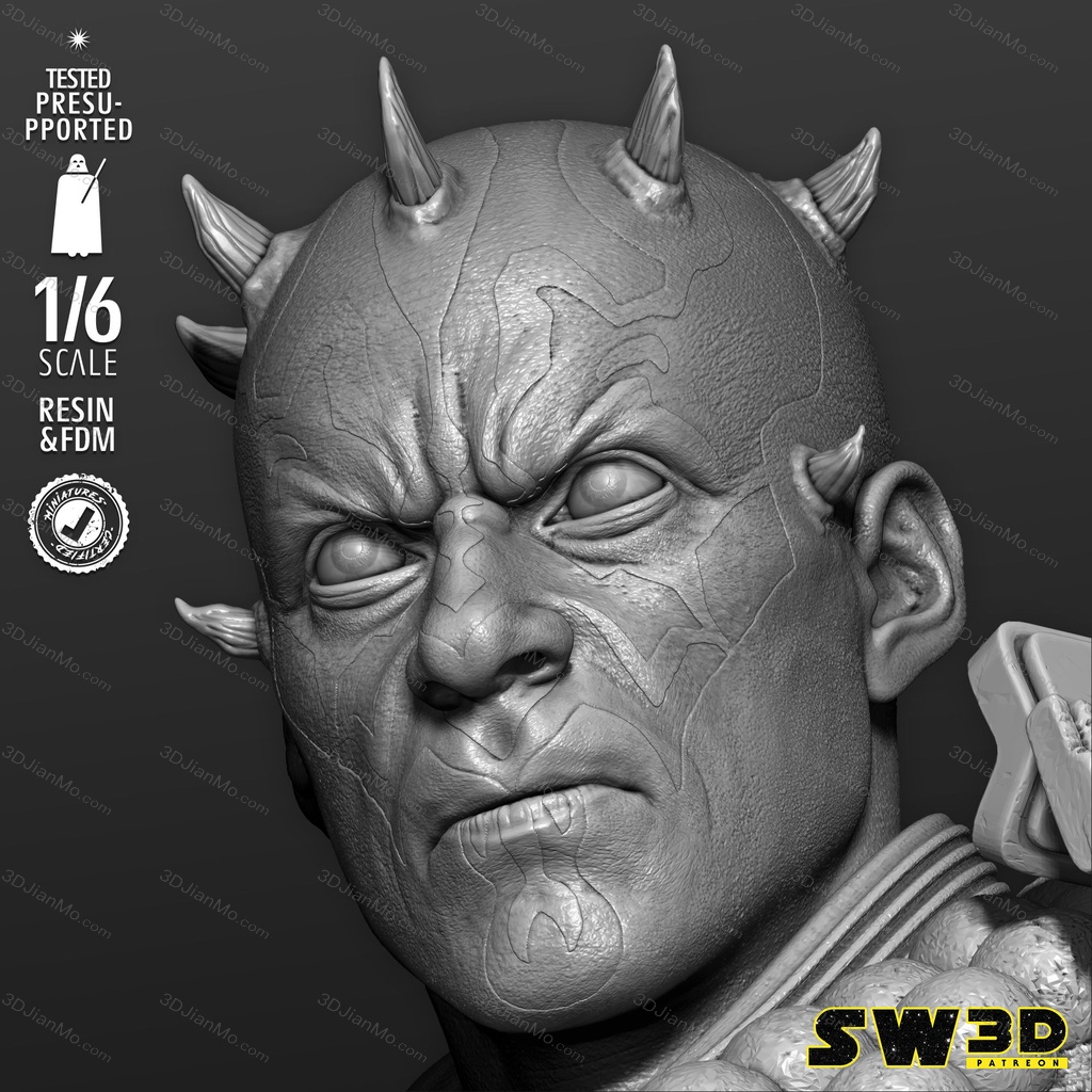 SW3D 星球大战 达斯·摩尔