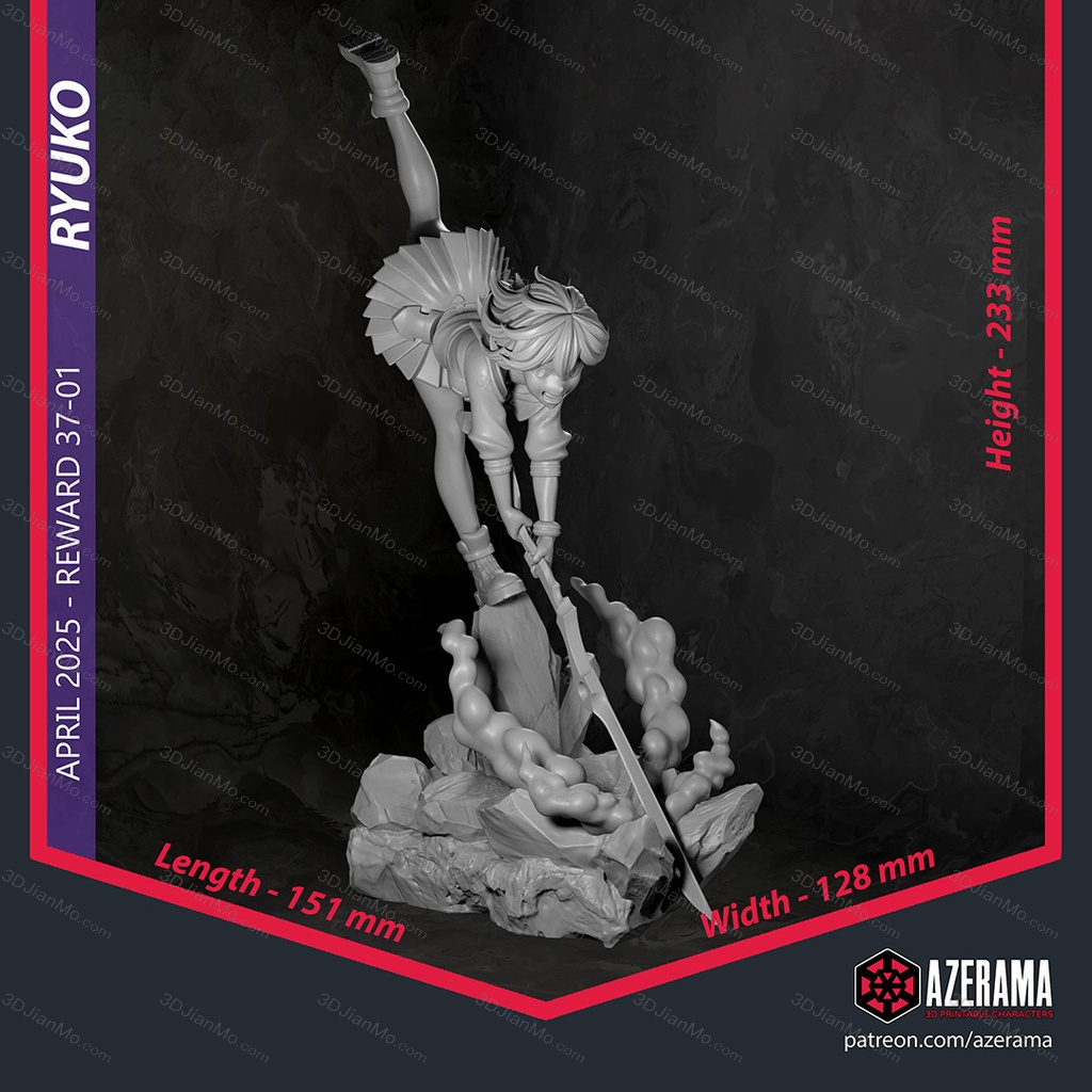 Azerama 斩服少女 缠流子