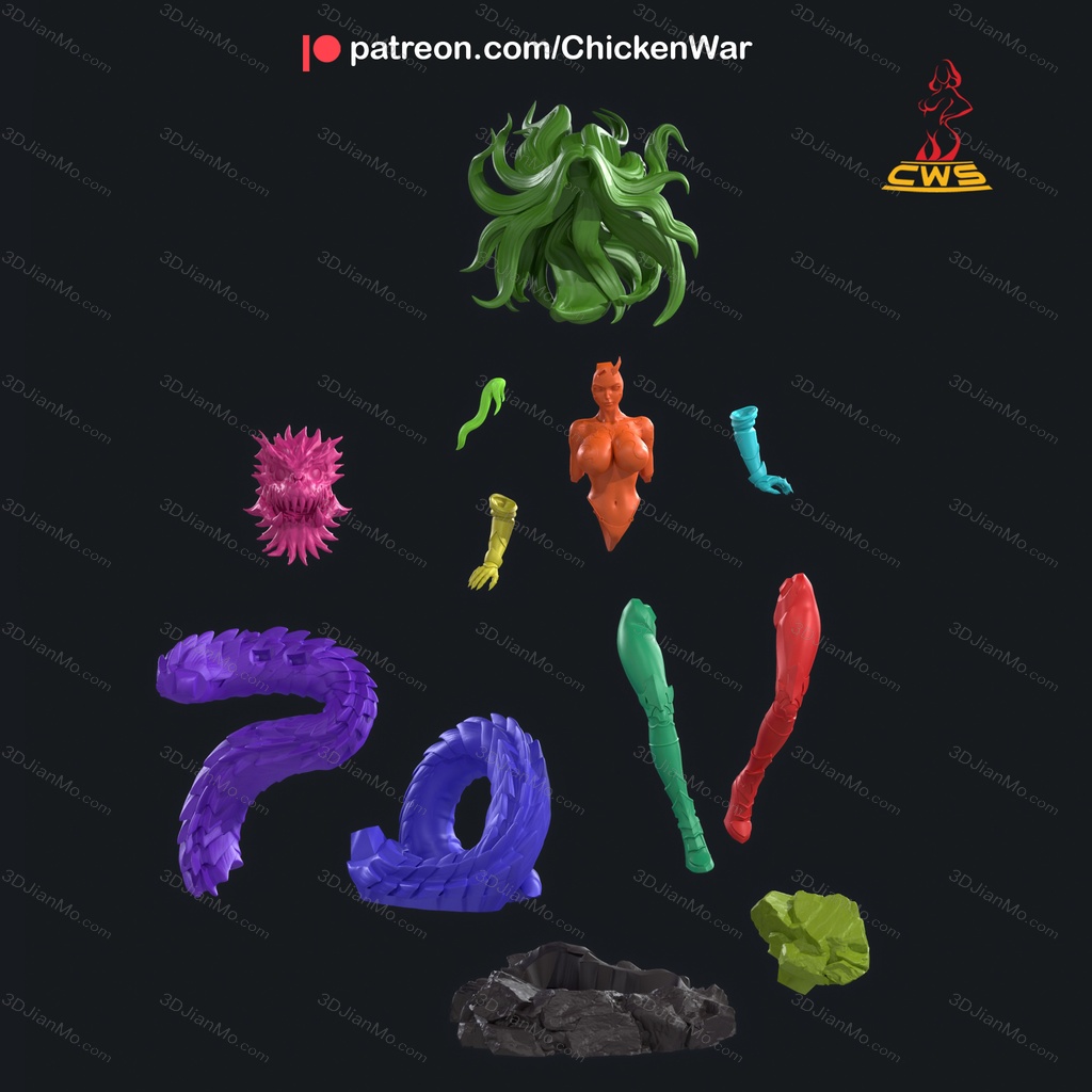 CW Studio 我独自升级 昆虫女王 奎雷沙