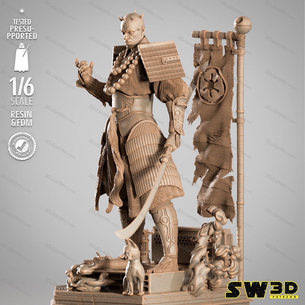 SW3D 星球大战 达斯·摩尔