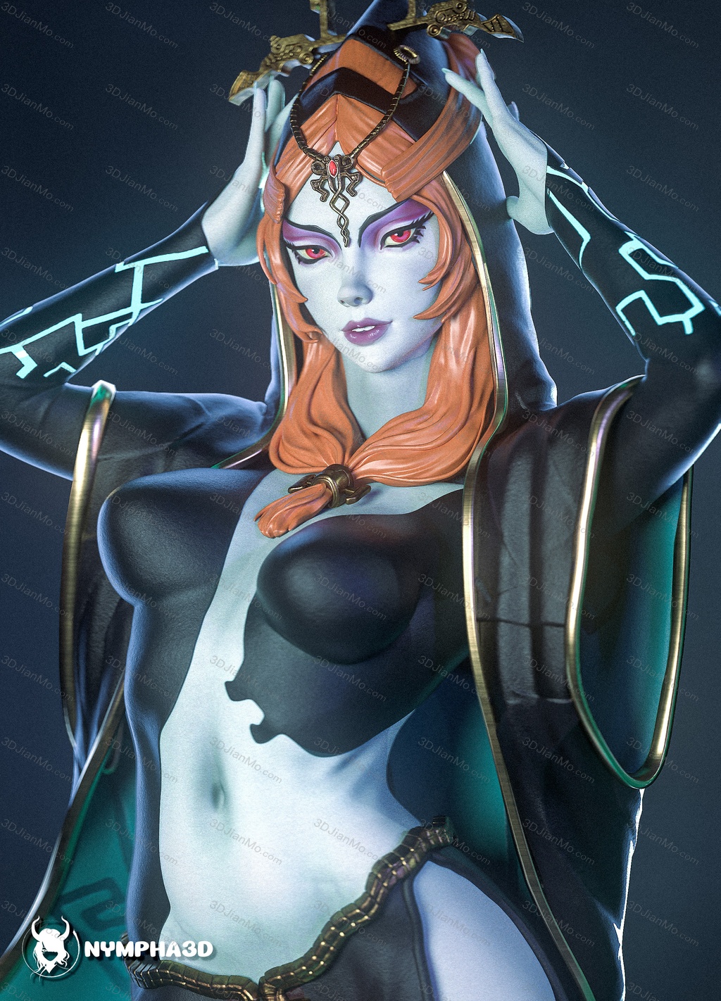 NYMPHA 3D 塞尔达传说 米多娜