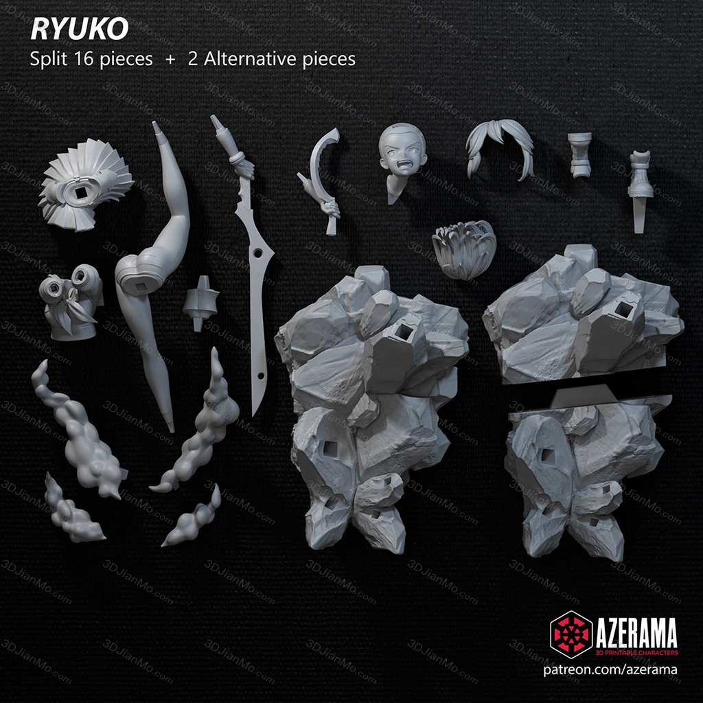 Azerama 斩服少女 缠流子