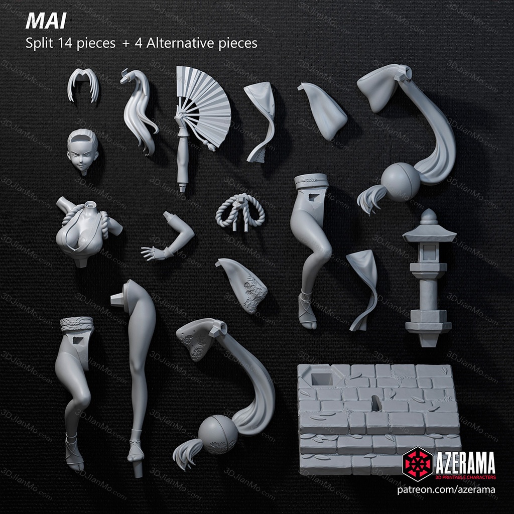 Azerama 拳皇 不知火舞