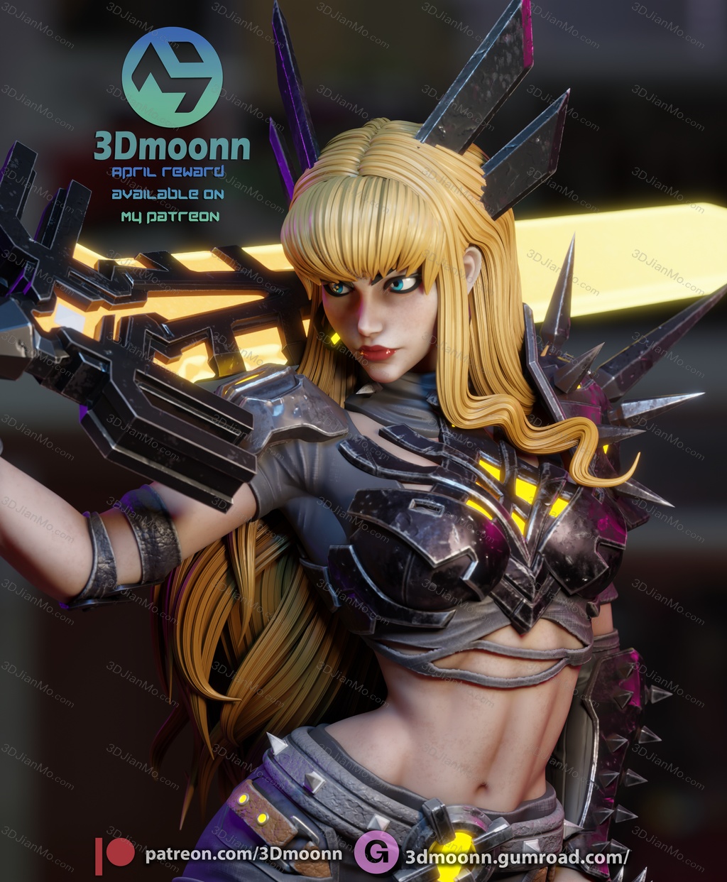 3Dmoonn 漫威 伊丽亚娜·拉斯普廷