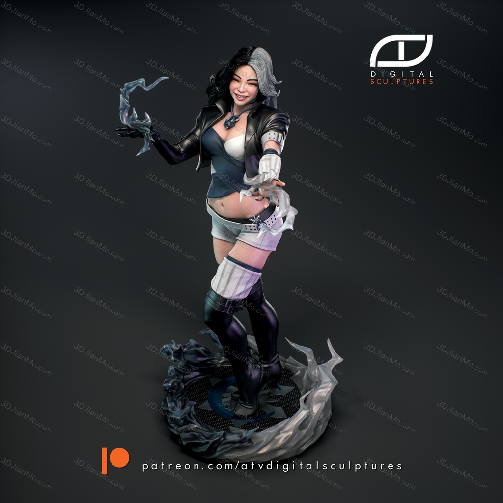 ATV 漫威 冰月花雪