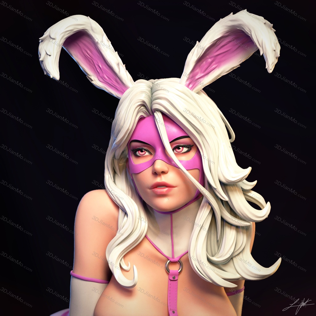 ABE3D DC漫画 白兔