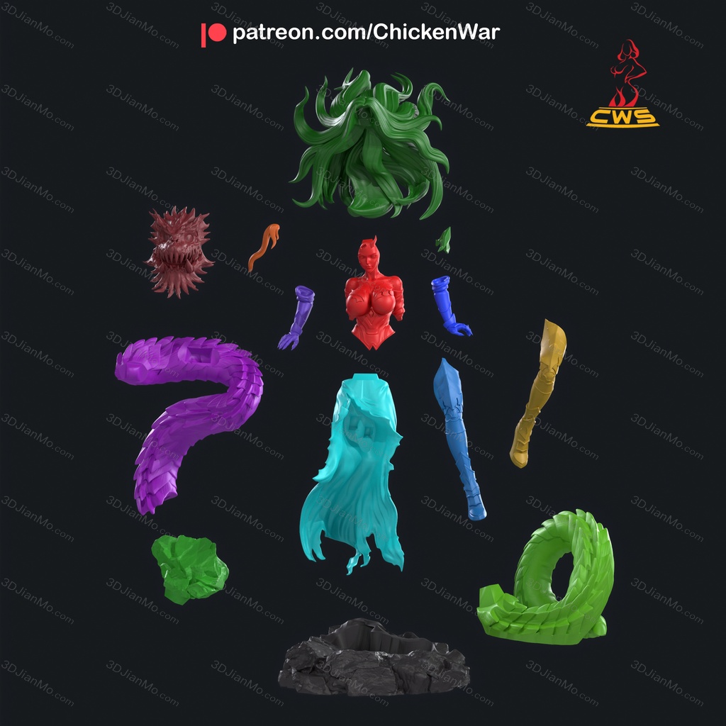 CW Studio 我独自升级 昆虫女王 奎雷沙