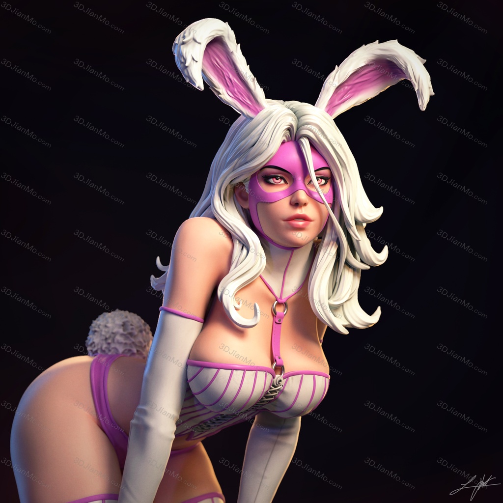 ABE3D DC漫画 白兔