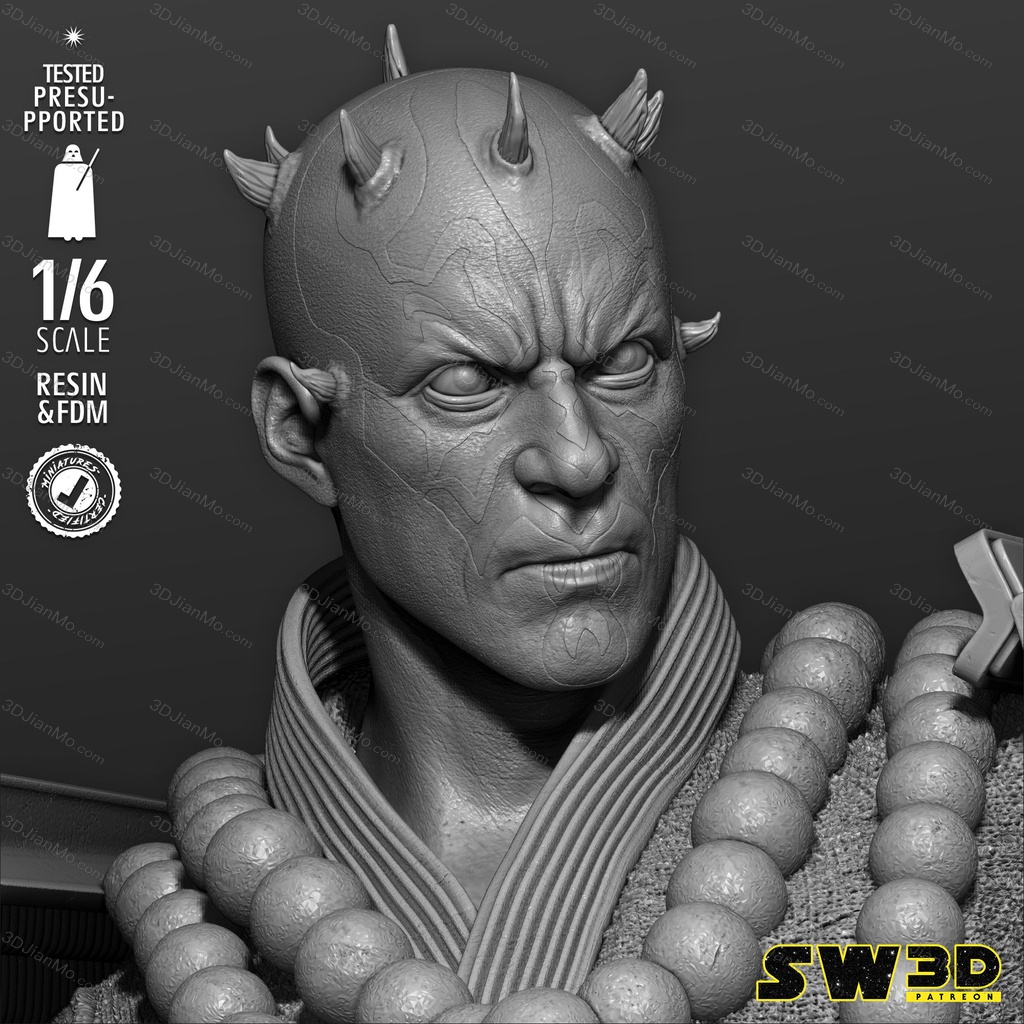 SW3D 星球大战 达斯·摩尔