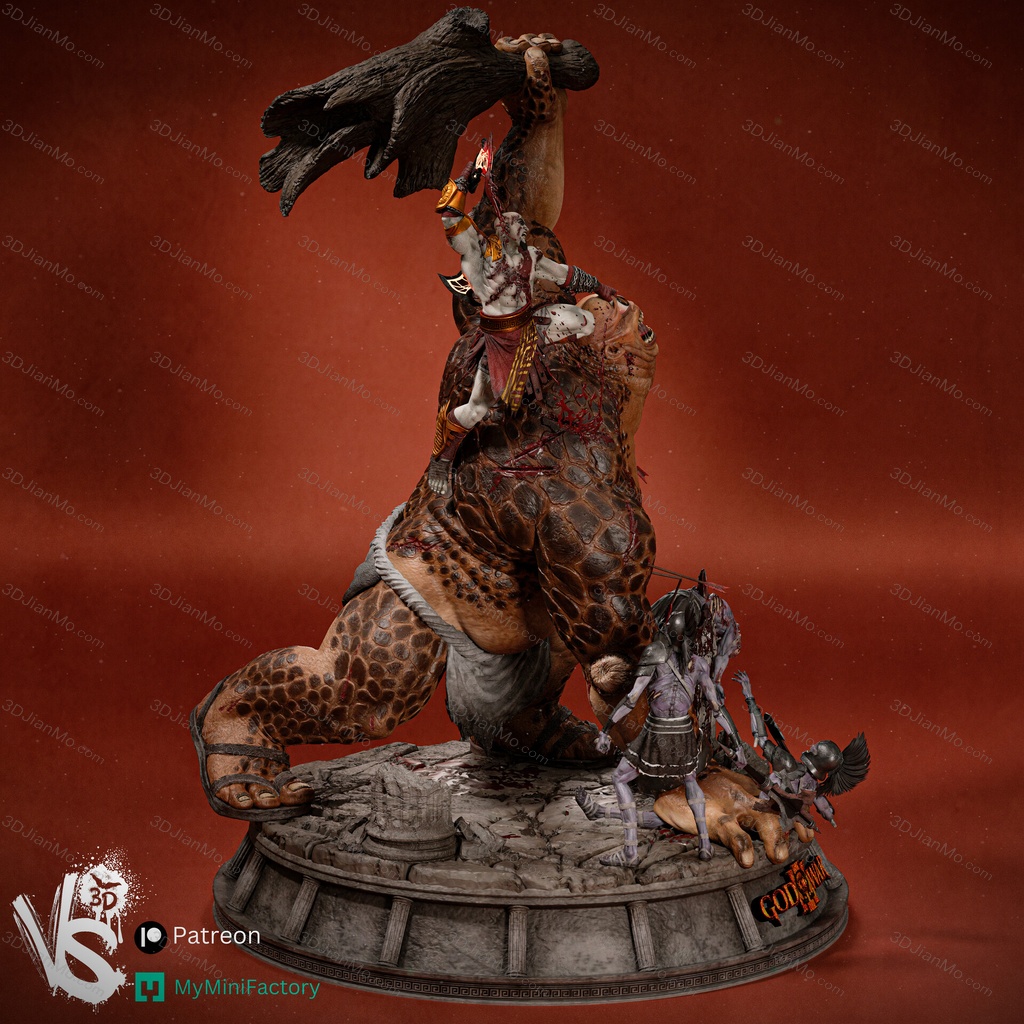 VS3D 诸神黄昏 奎托斯大战独眼巨人