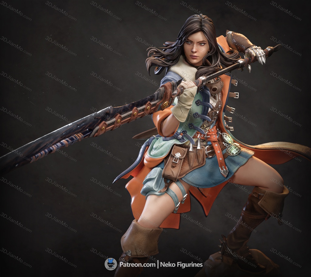 Neko 怪物猎人 里欧雷斯