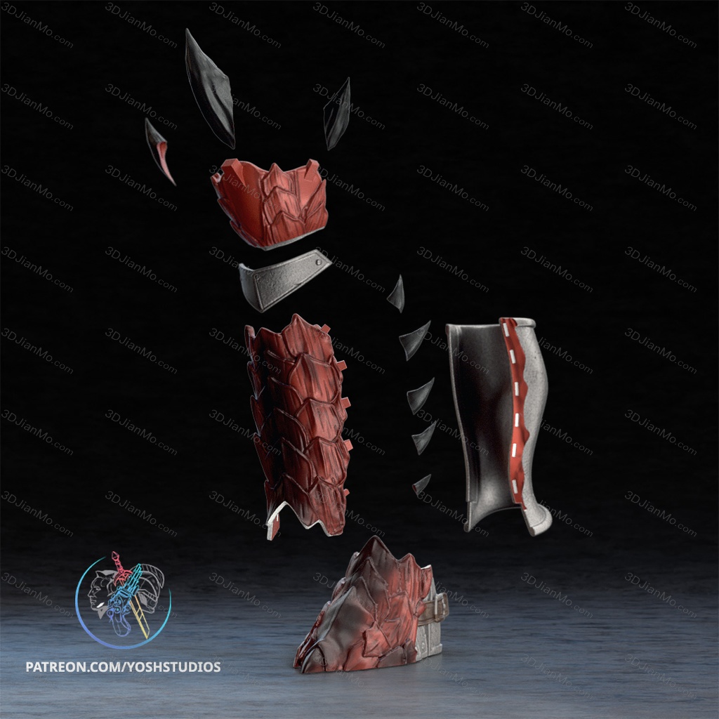 Yosh ‌怪物猎人 雄火龙的盔甲