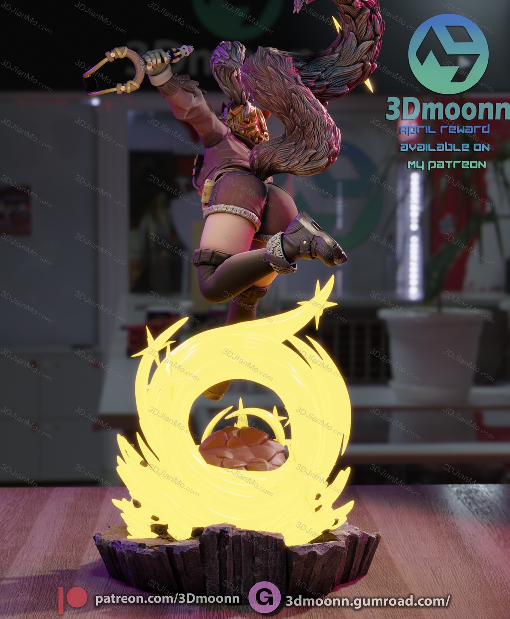 3Dmoonn 漫威 松鼠妹