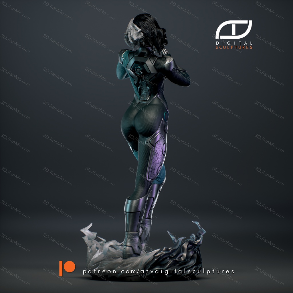 ATV 漫威 冰月花雪