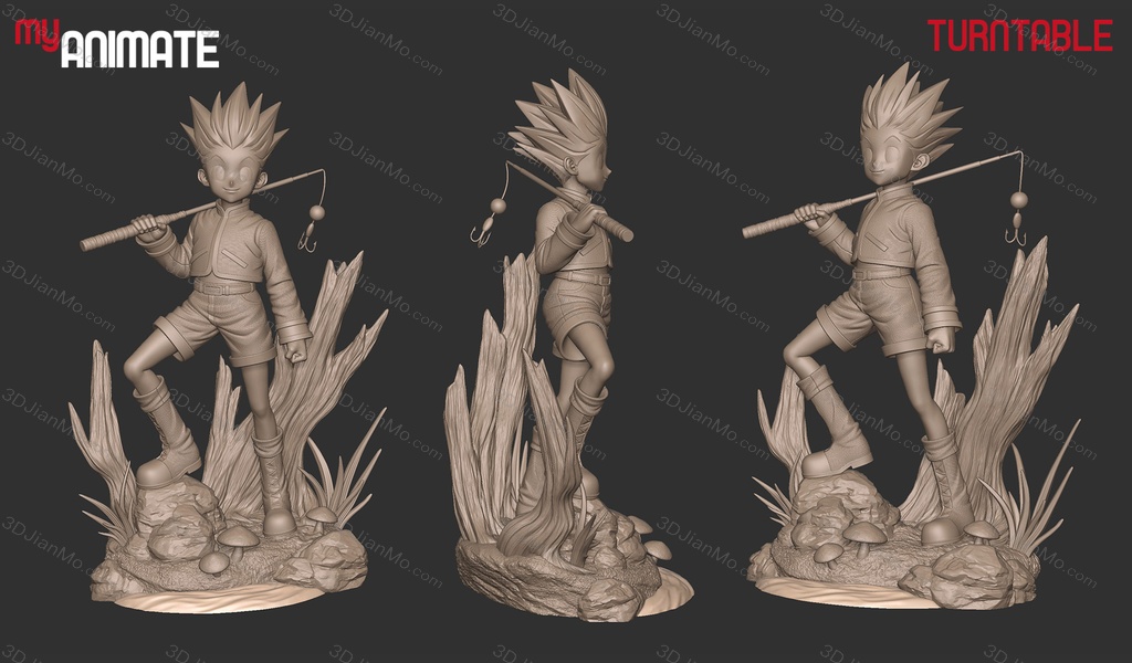 MyAnimate 全职猎人 杰·富力士