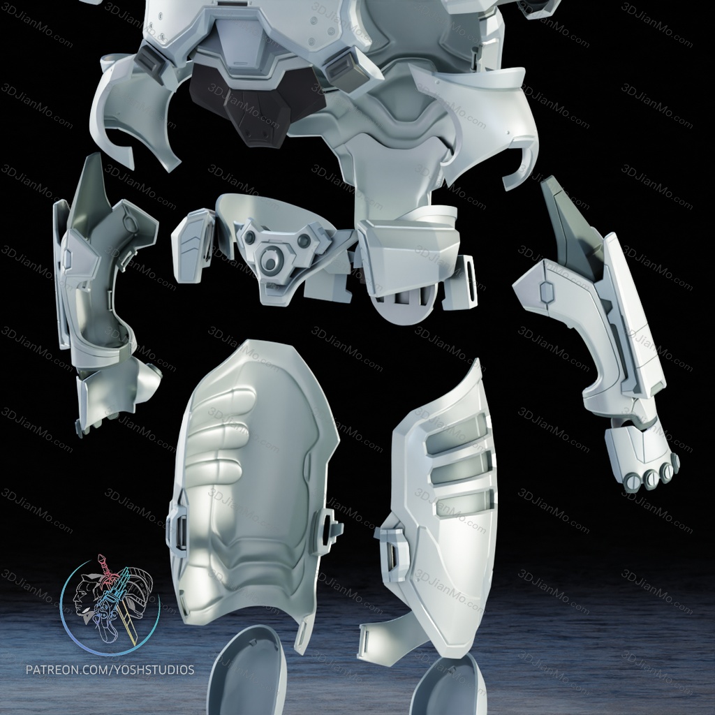 Yosh ‌漫威 月光骑士的盔甲