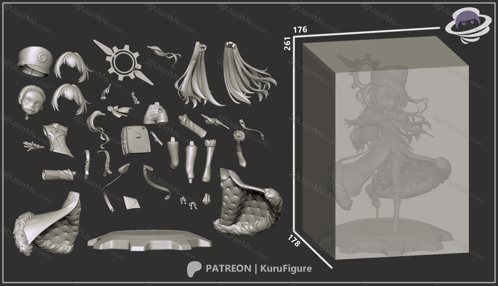 Kuru Figure 碧蓝档案 切里诺