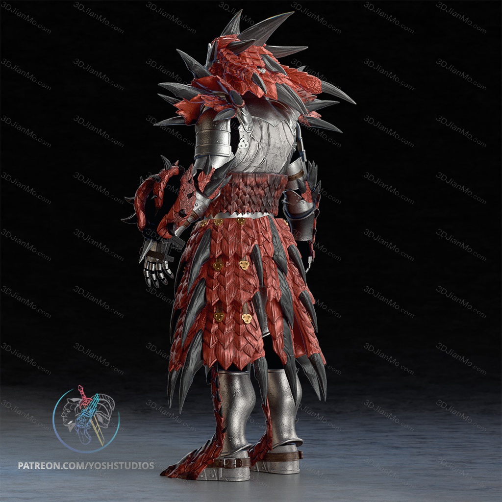 Yosh ‌怪物猎人 雄火龙的盔甲