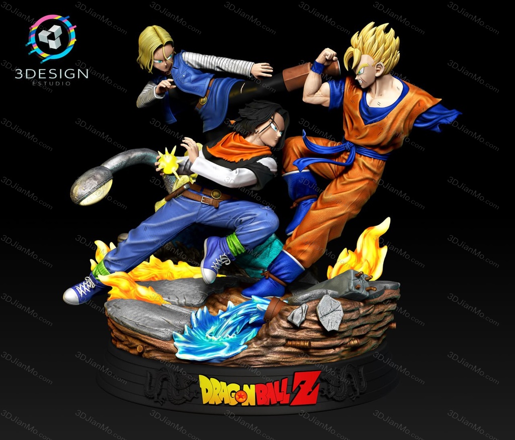 龙珠 悟饭大战人造人