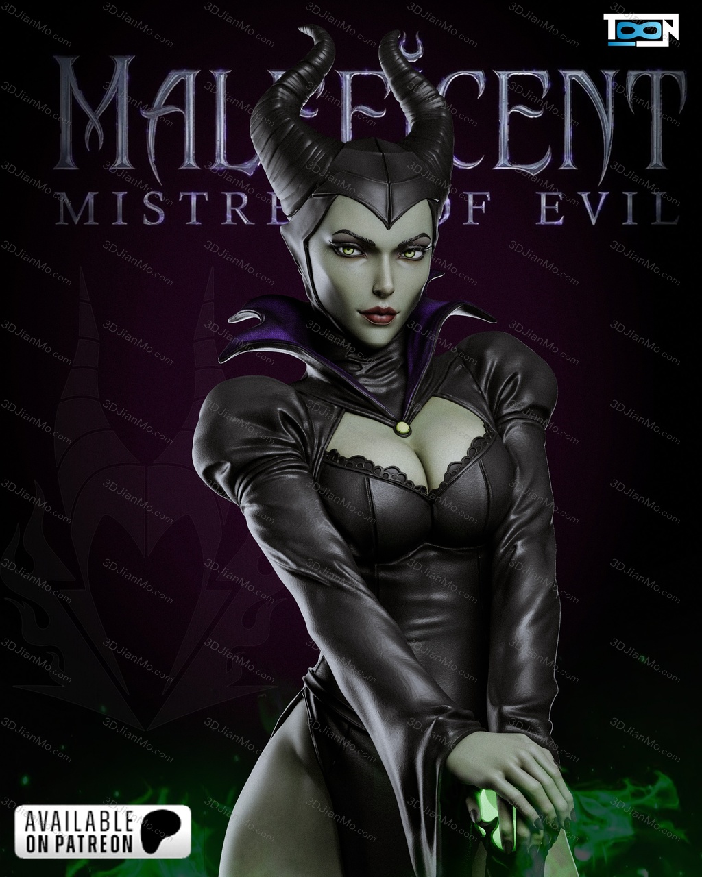 Toon Studios 沉睡魔咒 玛琳菲森