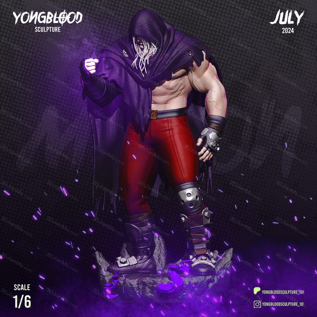 Yongblood Sculpture 街头霸王 将军拜森