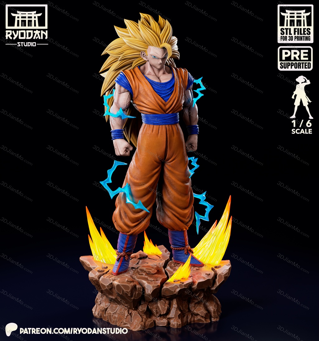 Ryodan 龙珠 超级赛亚人悟空