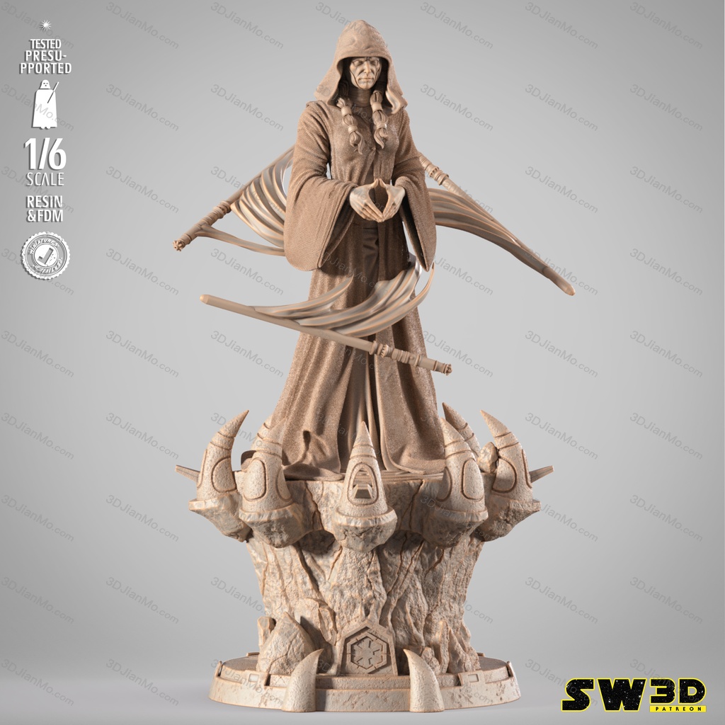 SW3D 星球大战 达斯·特拉娅