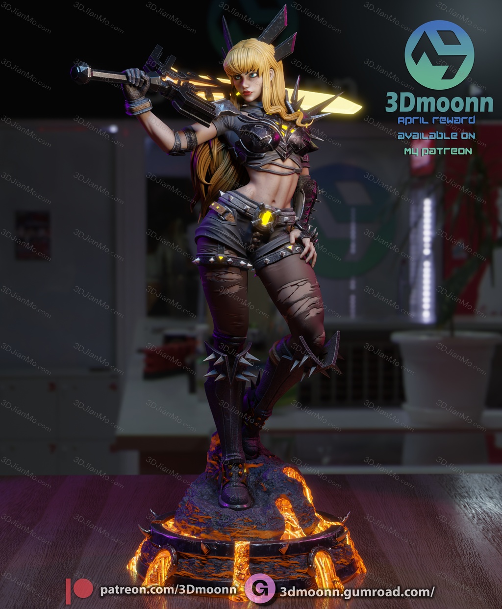 3Dmoonn 漫威 伊丽亚娜·拉斯普廷