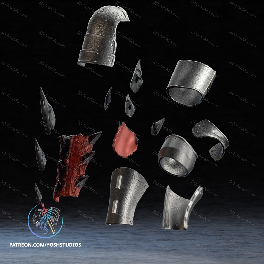 Yosh ‌怪物猎人 雄火龙的盔甲