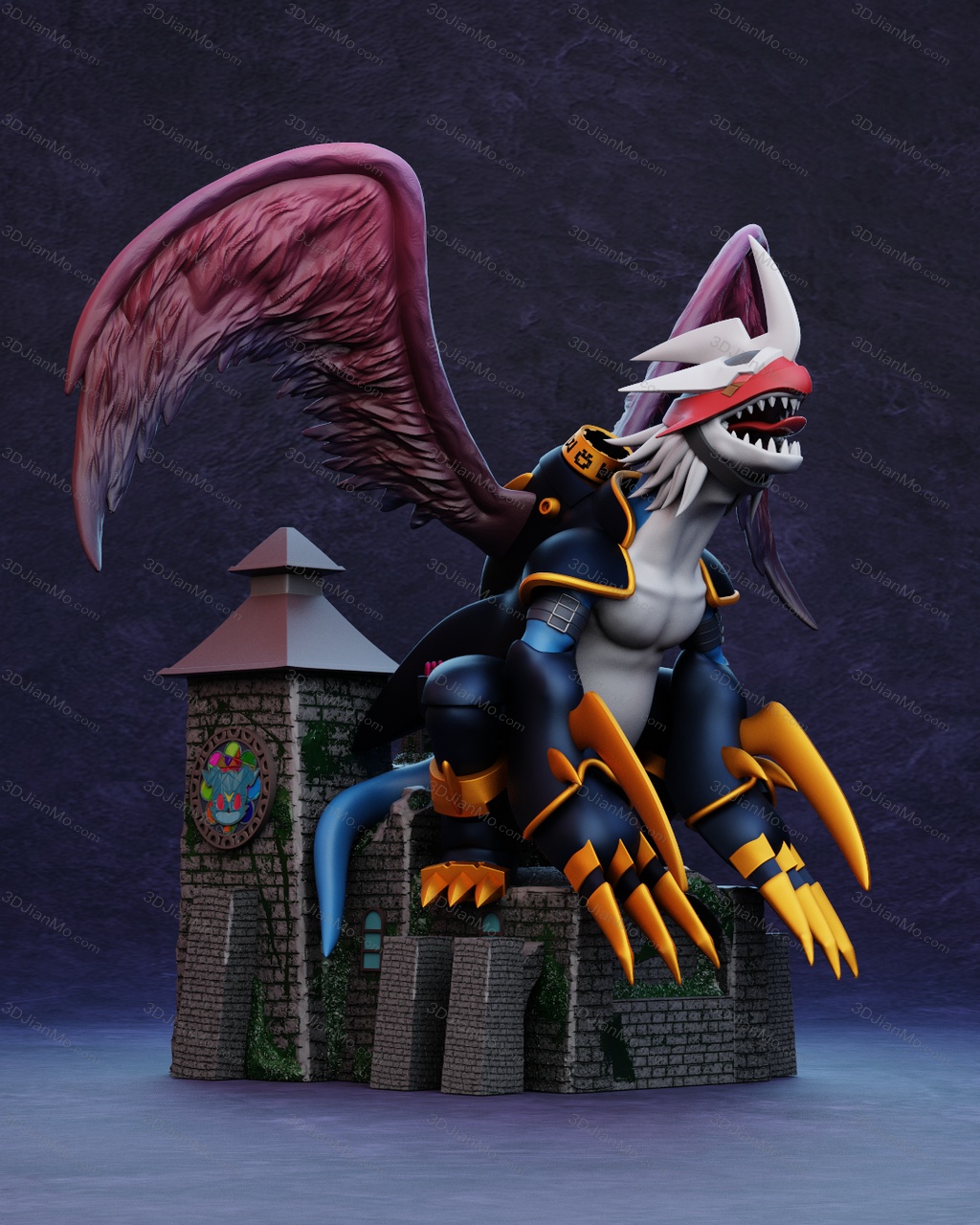 MPF 数码宝贝大冒险 帝皇龙兽