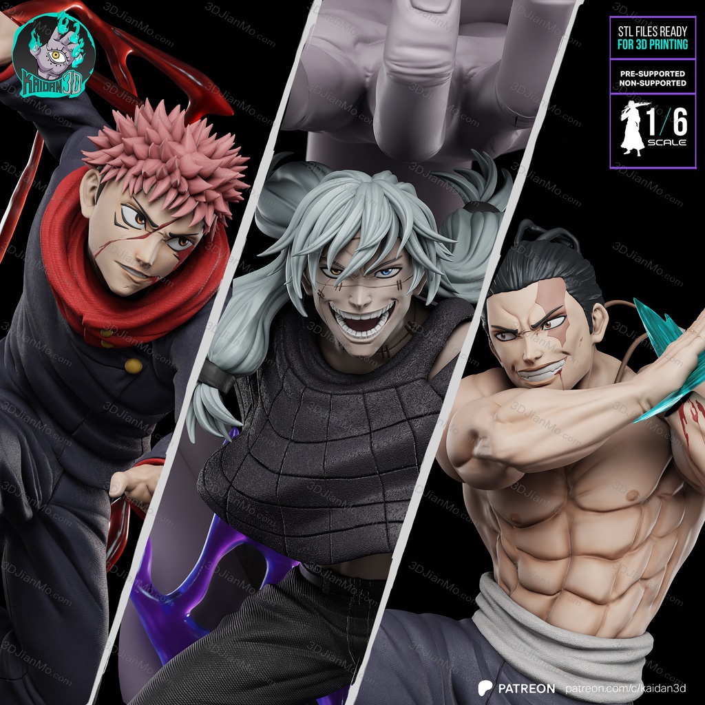 Kaidan 咒术回战 虎杖悠仁 东堂葵 真人