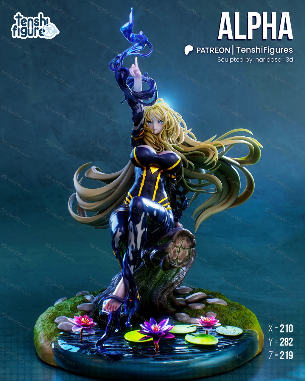 Tenshi Figures 想要成为影之实力者 阿尔法