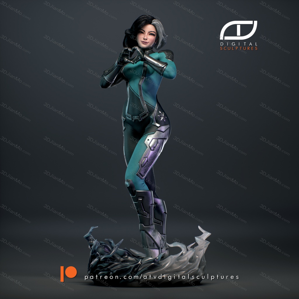 ATV 漫威 冰月花雪