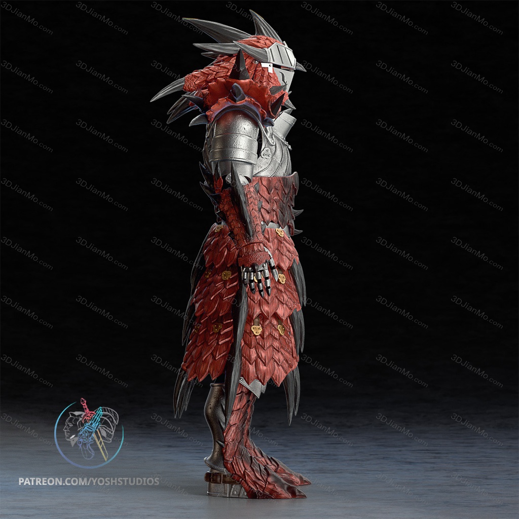 Yosh ‌怪物猎人 雄火龙的盔甲