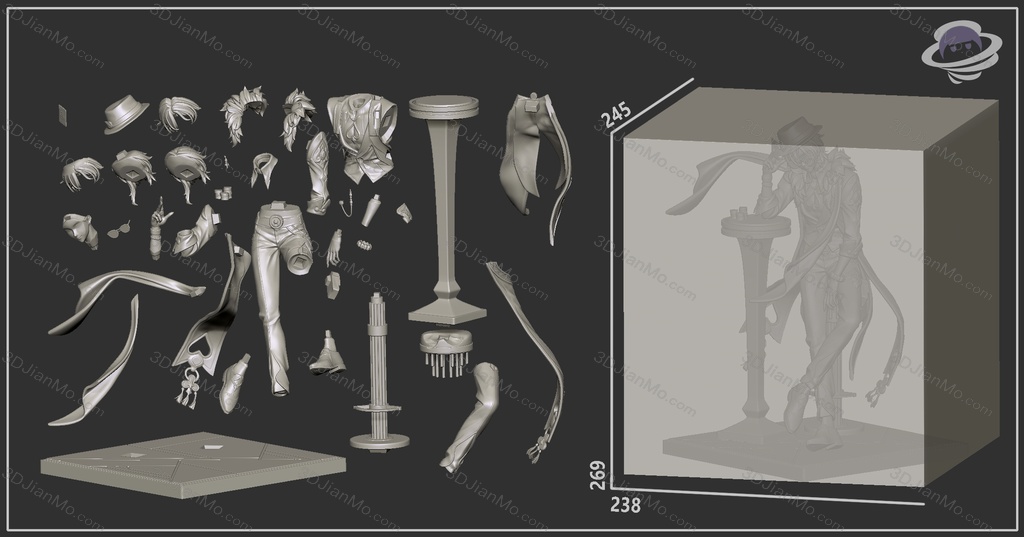 Kuru Figure 崩坏:星穹铁道 砂金