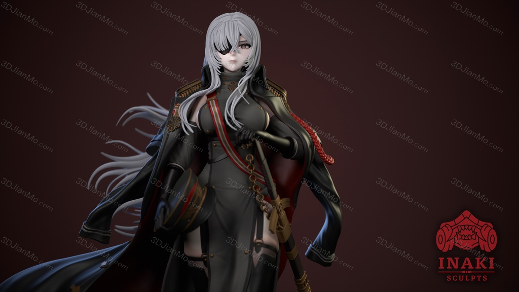 Inaki Sculpts 碧蓝航线 弗里茨鲁梅