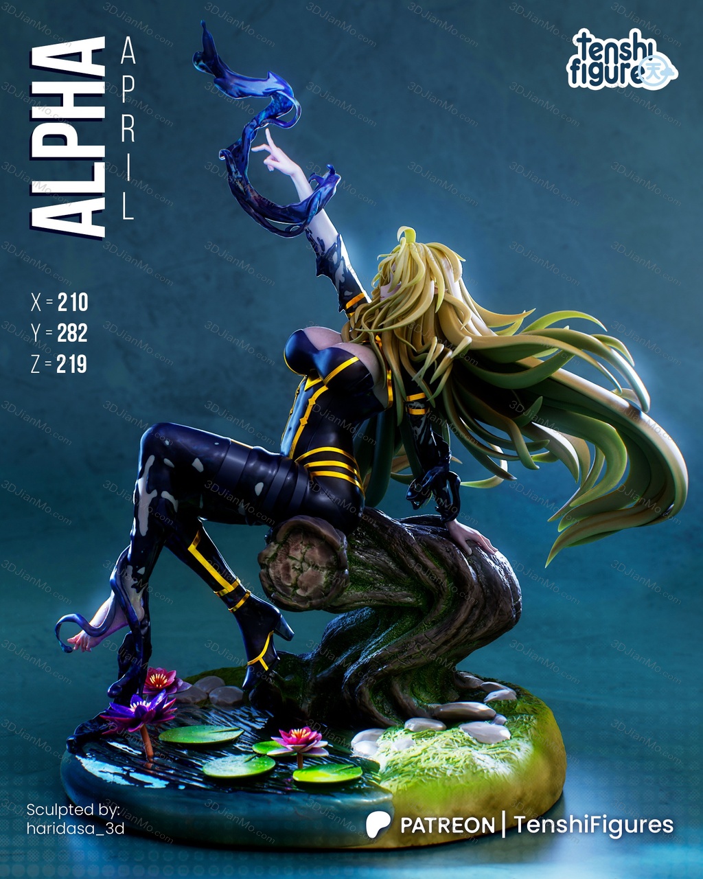 Tenshi Figures 想要成为影之实力者 阿尔法