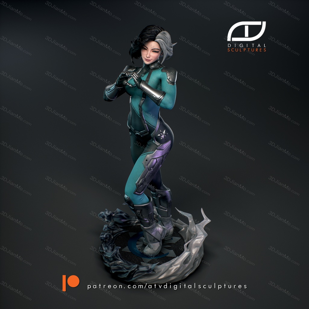 ATV 漫威 冰月花雪