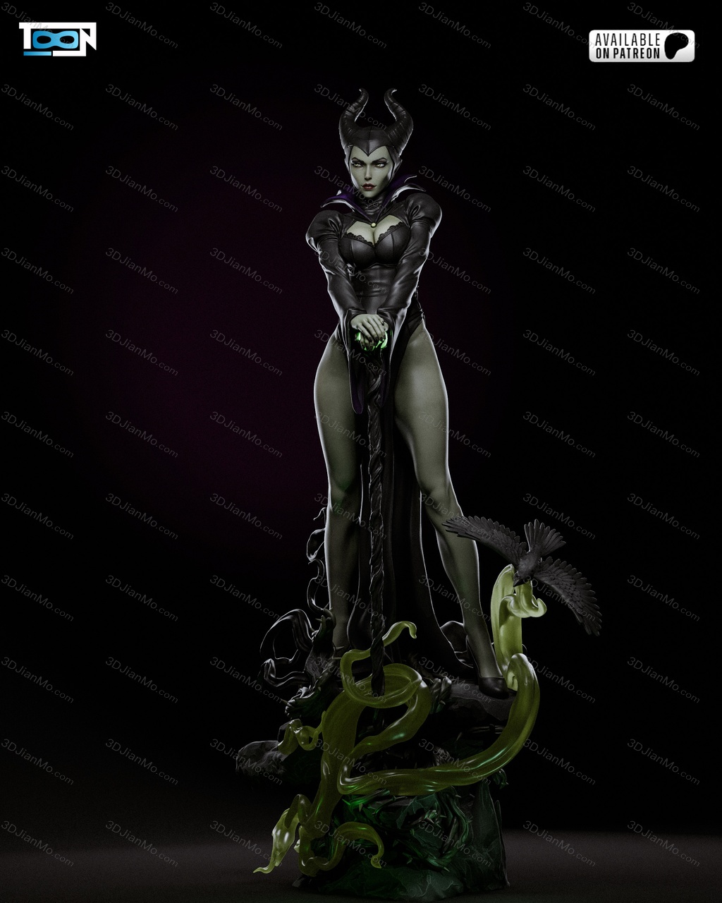 Toon Studios 沉睡魔咒 玛琳菲森