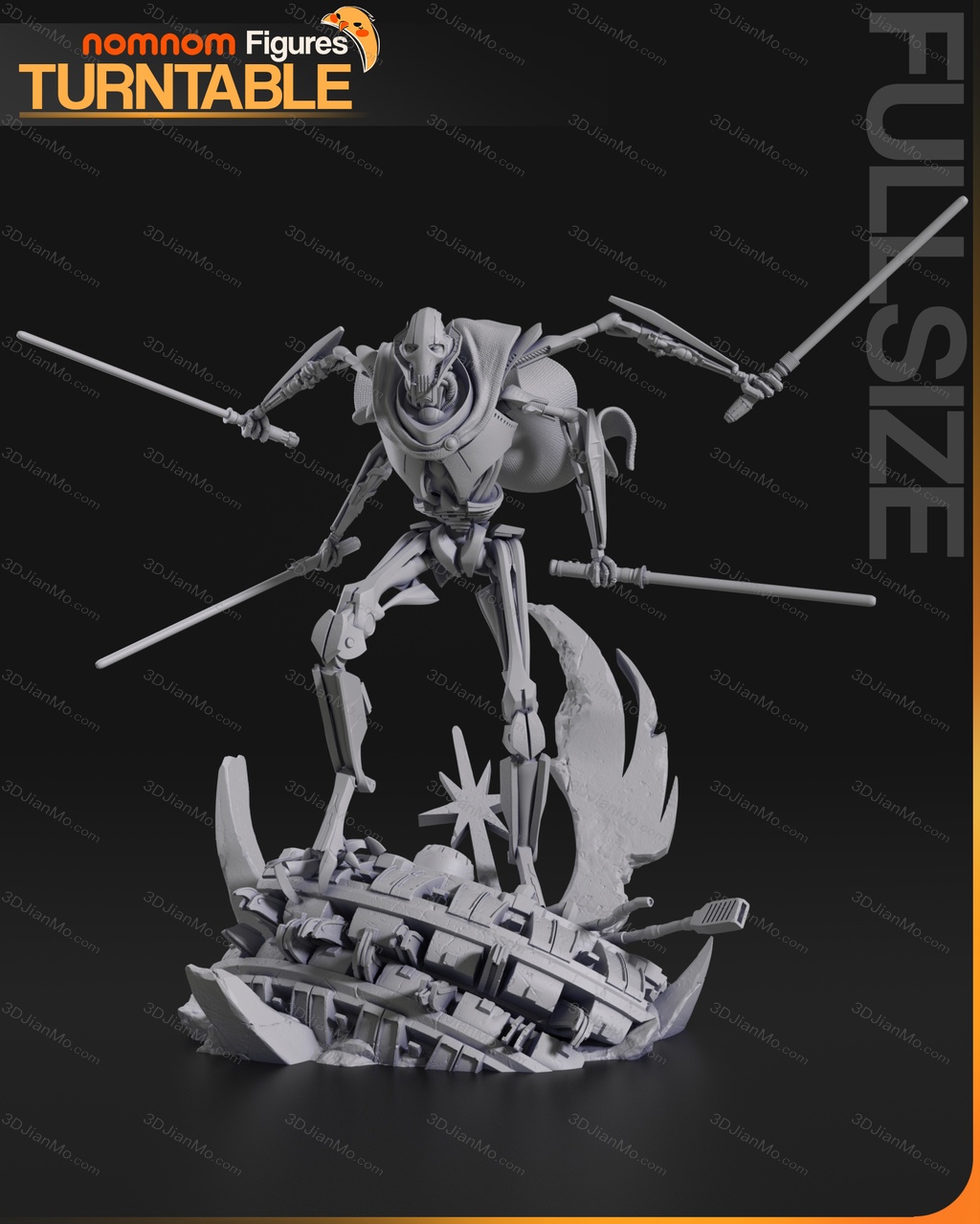 NomNom 星球大战 格里弗斯将军