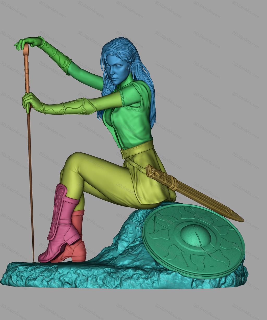 CA3D 婚姻与生育女神 赫拉