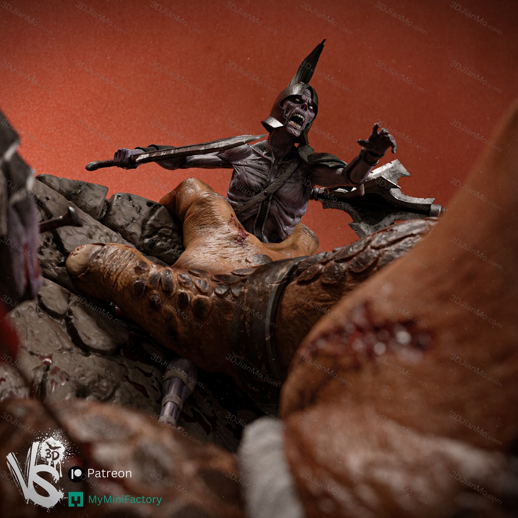 VS3D 诸神黄昏 奎托斯大战独眼巨人