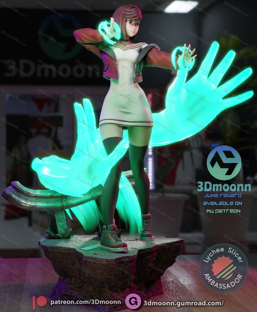 3Dmoonn 当哒当 绫濑桃