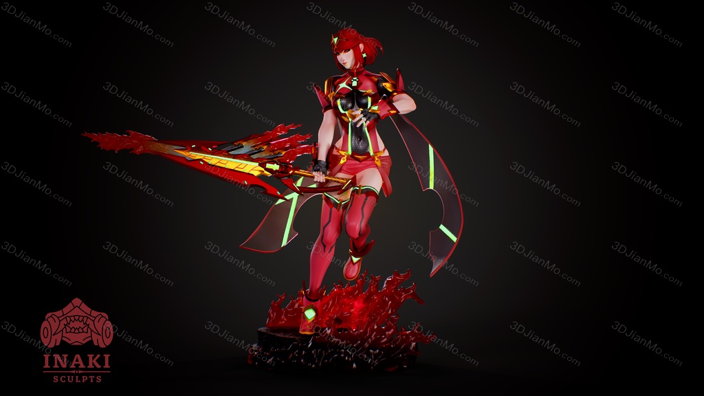 Inaki Sculpts 异度神剑 焰
