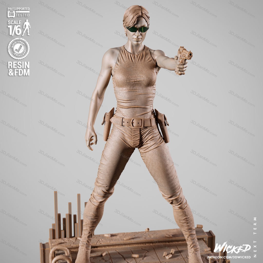 3DWicked 骇客帝国 崔妮蒂