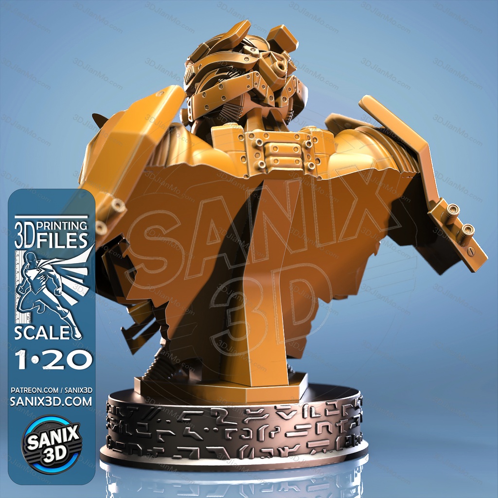 Sanix3d ‌变形金钢 大黄蜂