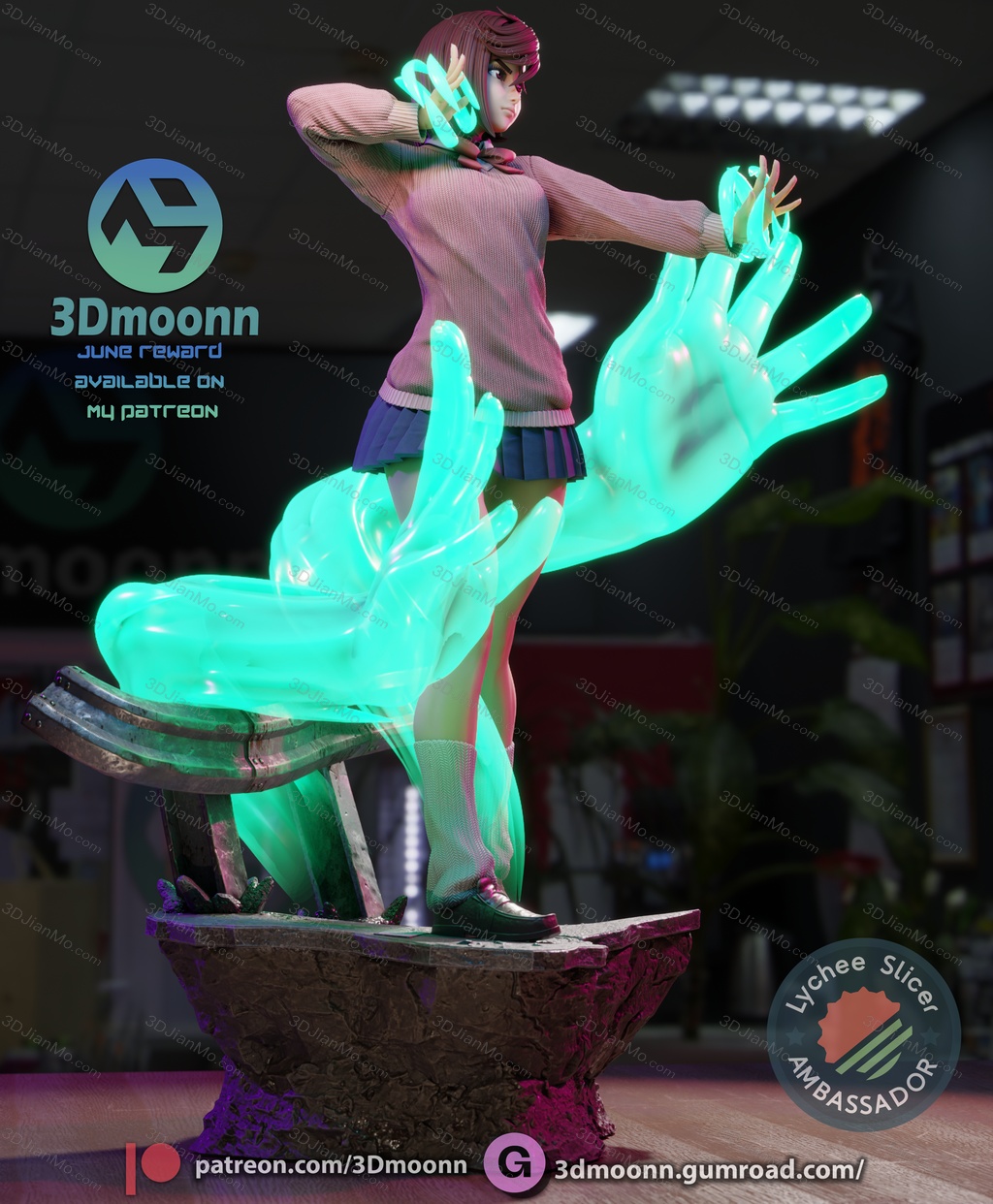 3Dmoonn 当哒当 绫濑桃